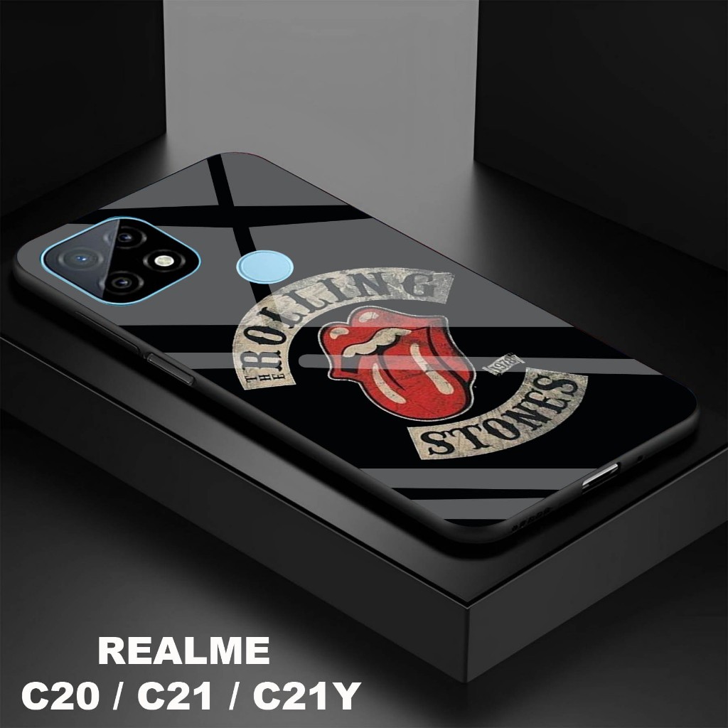 Softcase Kaca Kilau Realme C20 / C21 C21Y - Softcase Kaca Realme C20 / C21 C21Y - Softcase Kaca Kila