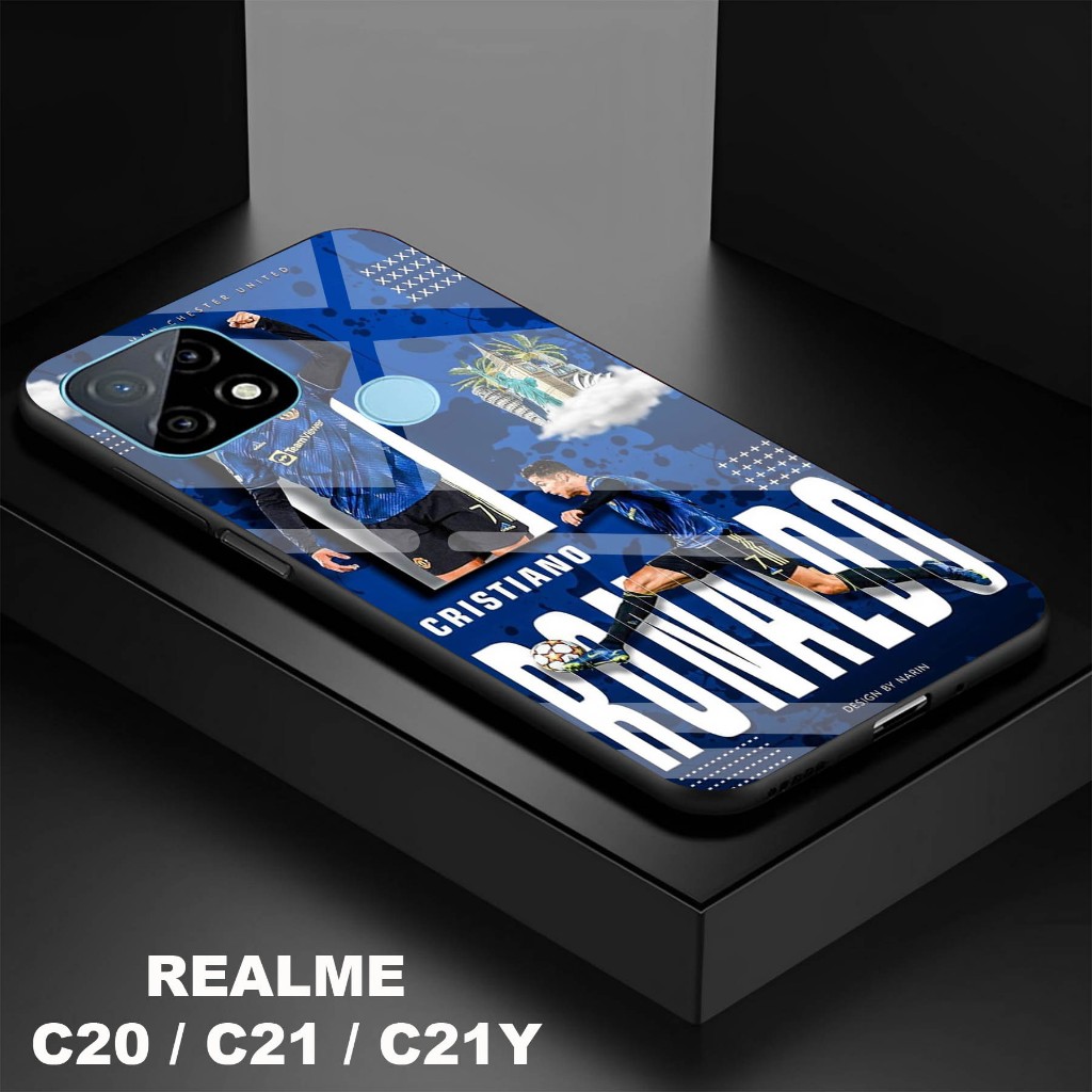 Softcase Kaca Kilau Realme C20 / C21 C21Y - Softcase Kaca Realme C20 / C21 C21Y - Softcase Kaca Kila