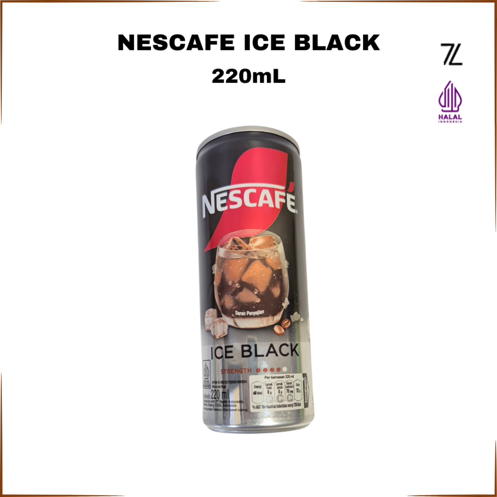 

Nescafe Ice Black Kaleng 220mL - Minuman Kopi Instan dari Nestle