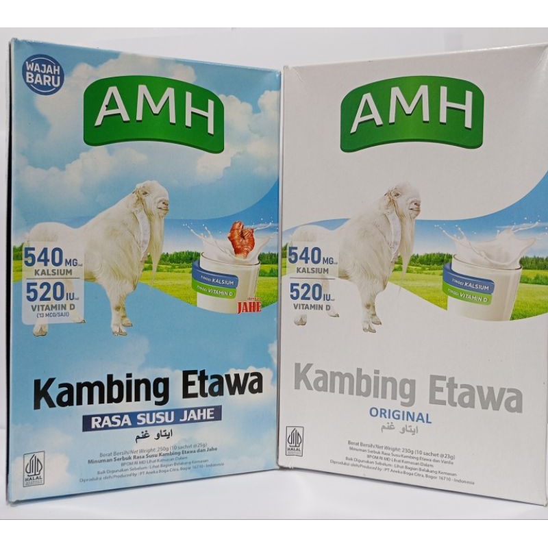 

SUSU KAMBING ETAWA AMH ISI 10 SASHET