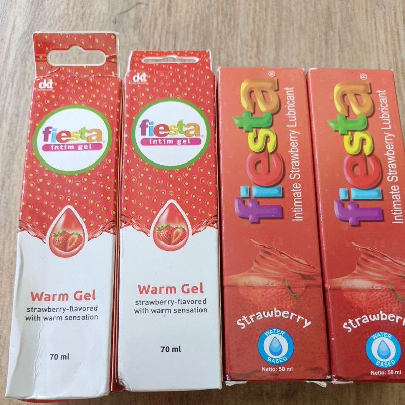 Bestbuy0404 Fiesta Intimate Strawberry Lubricant,,50Ml