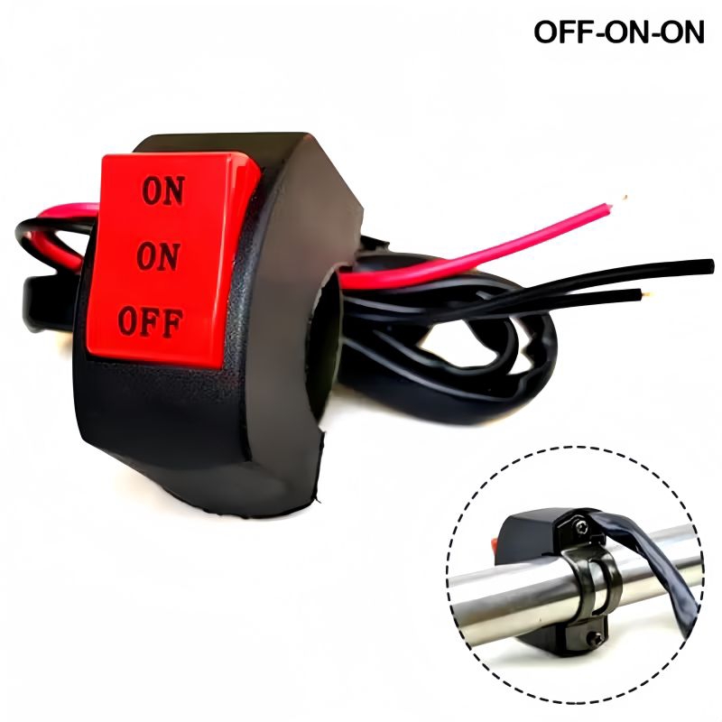 Saklar Lampu Stang Motor 3 Switch On/On/Off Universal 3 Mode