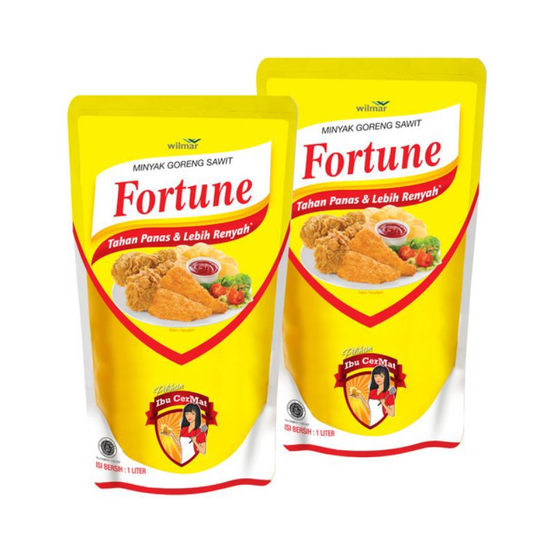 

Minyak Goreng Fortune 2 karton (isi 12 pcs)