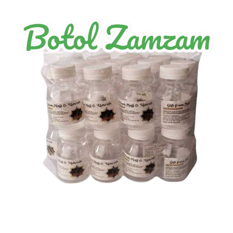 

air zam zam kemasan botol 30/50ml