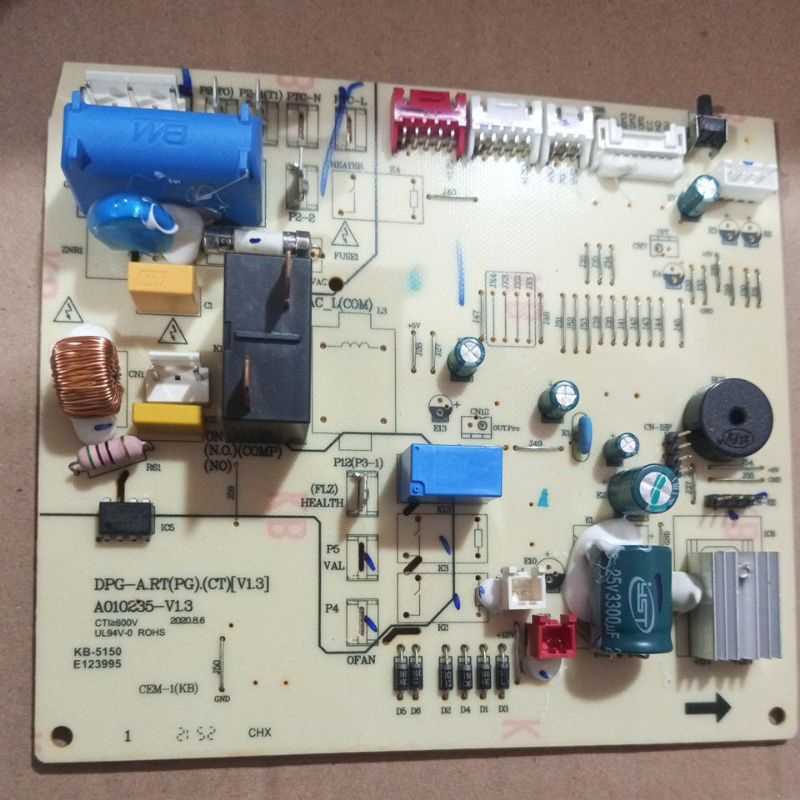 modul PCB indoor AC Akari turbo cool dan AC TCL