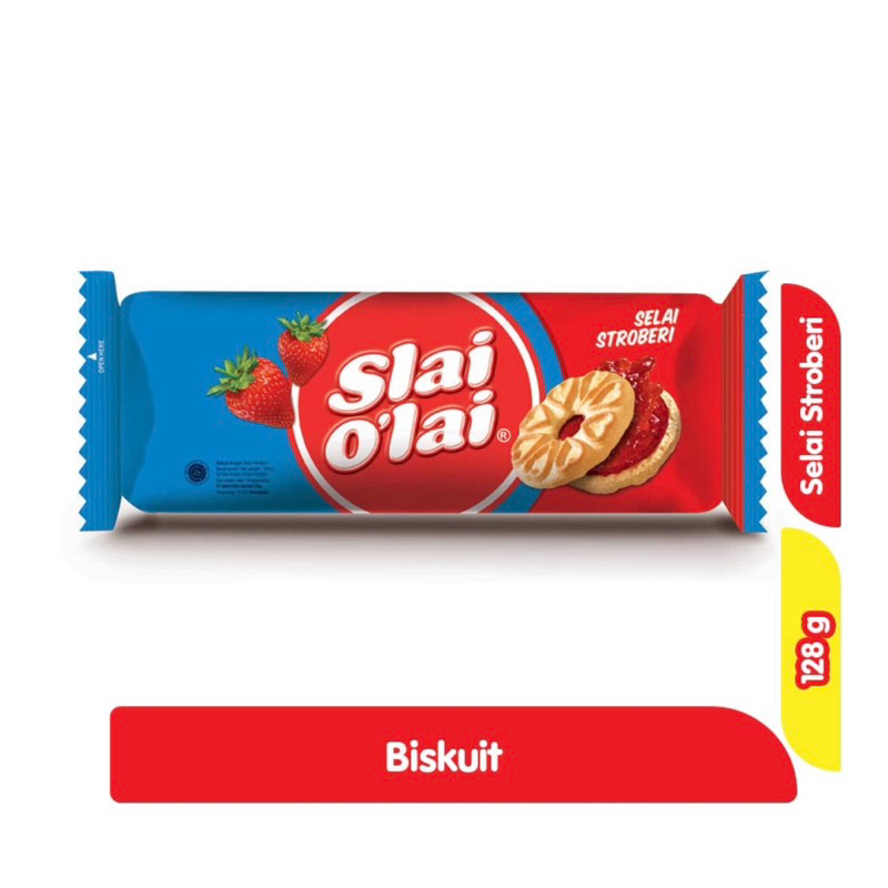 

Slai O’lai Biskuit Selai Stroberi 128 g