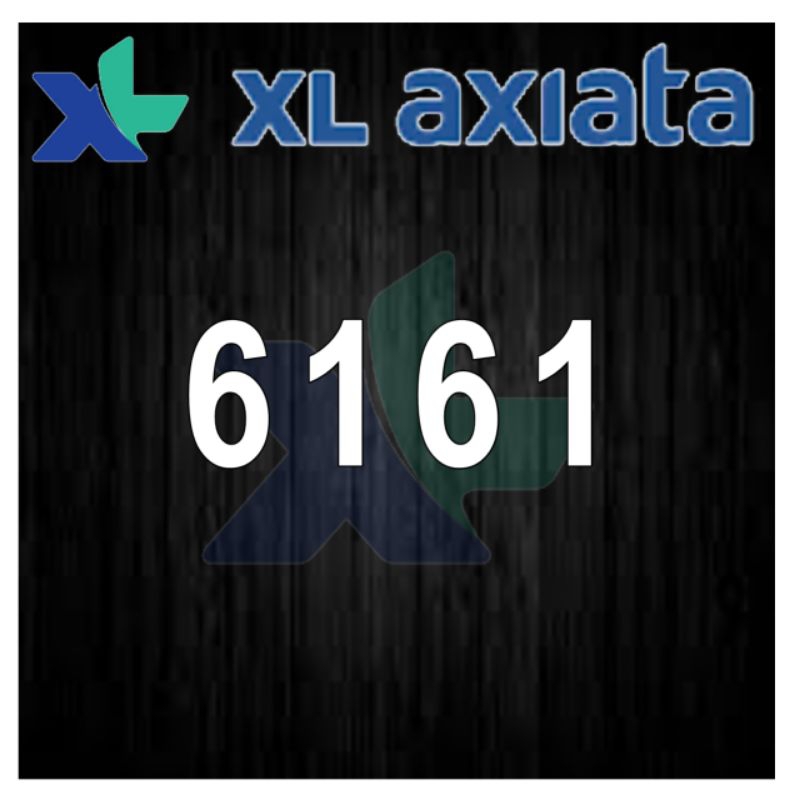 nomor cantik xl axiata 4g ekor 6161