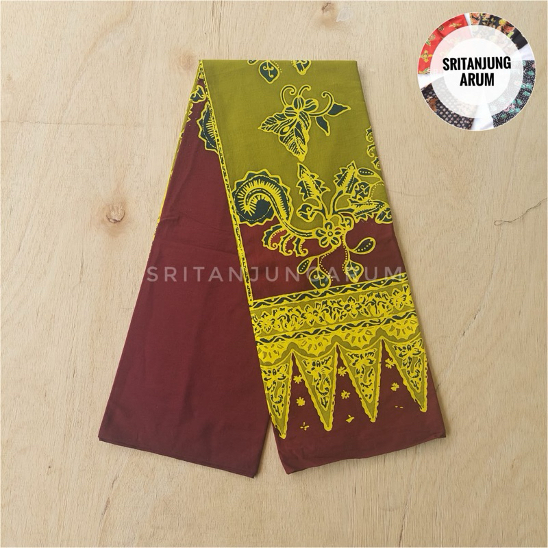 Kain Batik Premium Katun Batik Banyuwangi Sewek Gandrung Sewu 2024 Banyuwangi Motif Gajah Oling