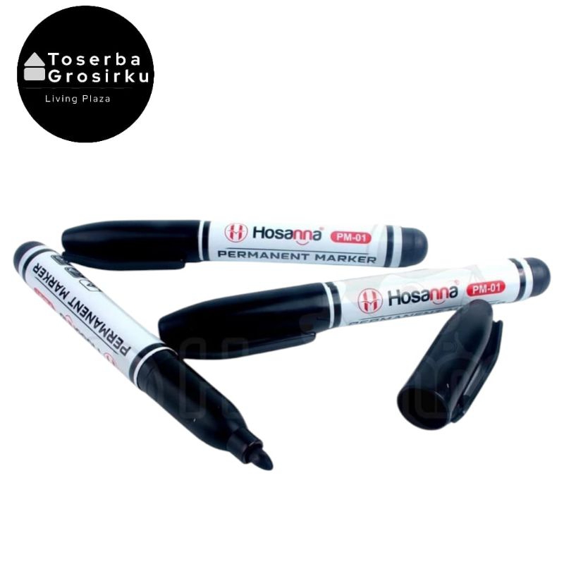 

Spidol Hitam Permanent / Spidol Hosanna hitam (TG)