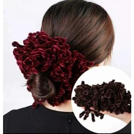 Ikat Rambut Ubur-Ubur kecil / Kunciran Cendol/ Cepolan Hijab Kunciran Cendol Cepolan Hijab Scrunchie