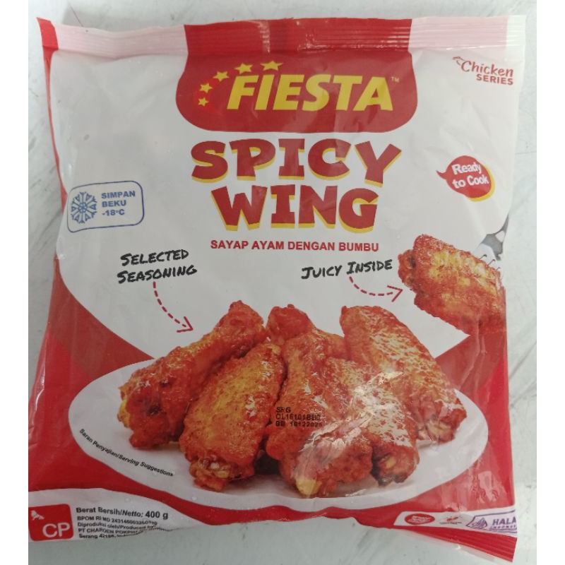 

FIESTA Spicy chicken WINGS 400gr