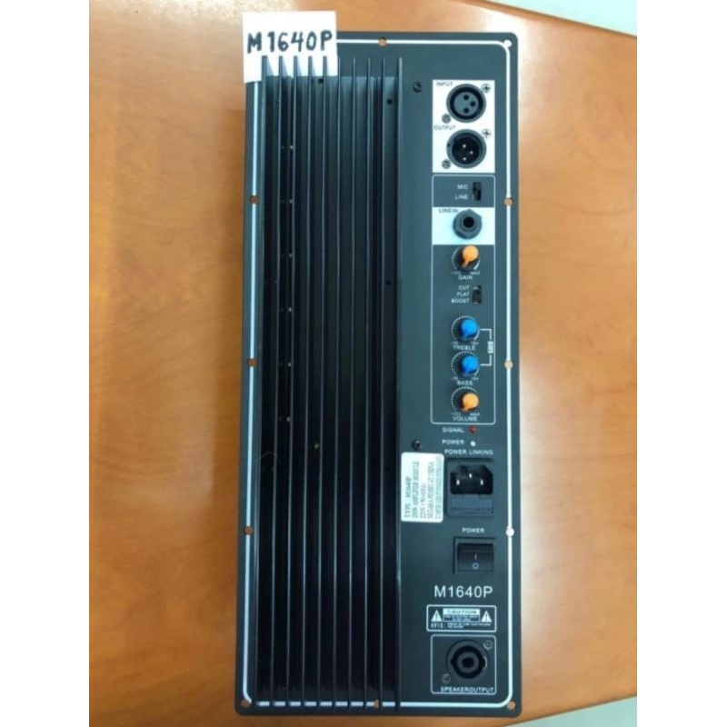 POWER KIT SPEAKER ACTIVE MODEL PROAUDIO PLUS LINK OUTPUT M1640P