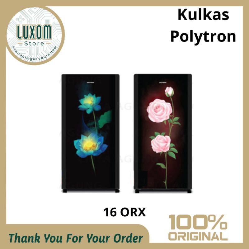 Kulkas Polytron 16 ORX/Kulkas Polytron/1 pintu/Kulkas/Polytron