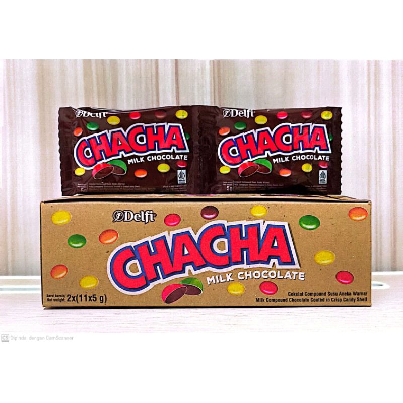 

Cha Cha Milk Chocolate Bonus 2 pcs isi 22pcs