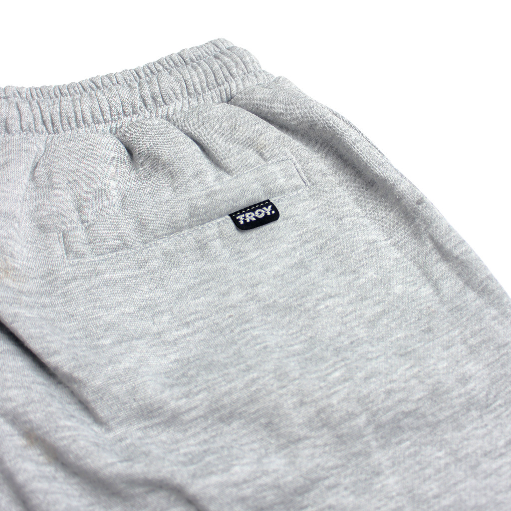 Troy Company Boardshort Fleece Misty Branch - Celana Pendek Pria Abu Misty PTN 2878