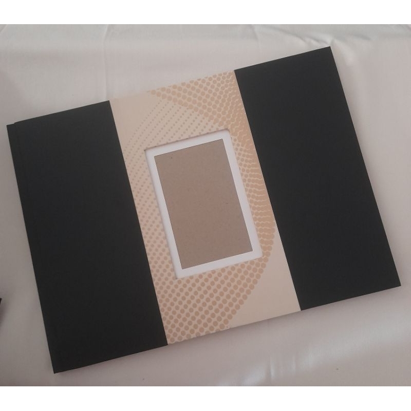 ALBUM FOTO JUMBO LANDSCAPE MAGNETIC BLACK SHEET ISI 10 SHEET