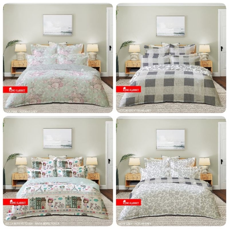 King Rabbit Bedcover Set Uk. 100