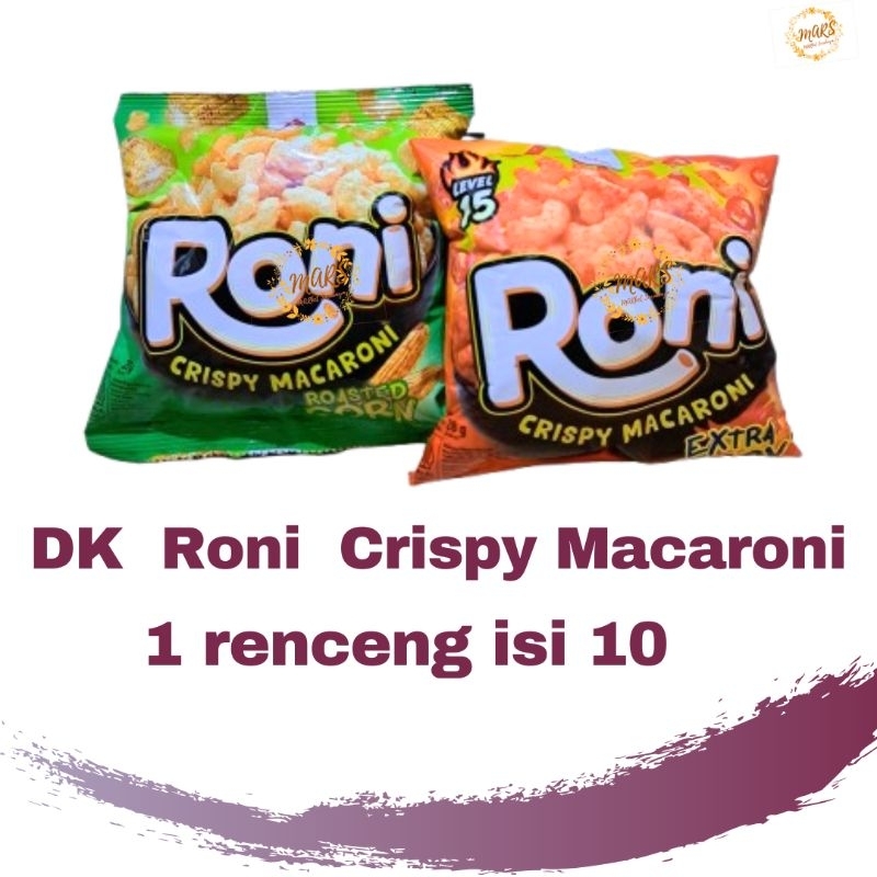 

Roni Crispy Macaroni Isi 10 pcs