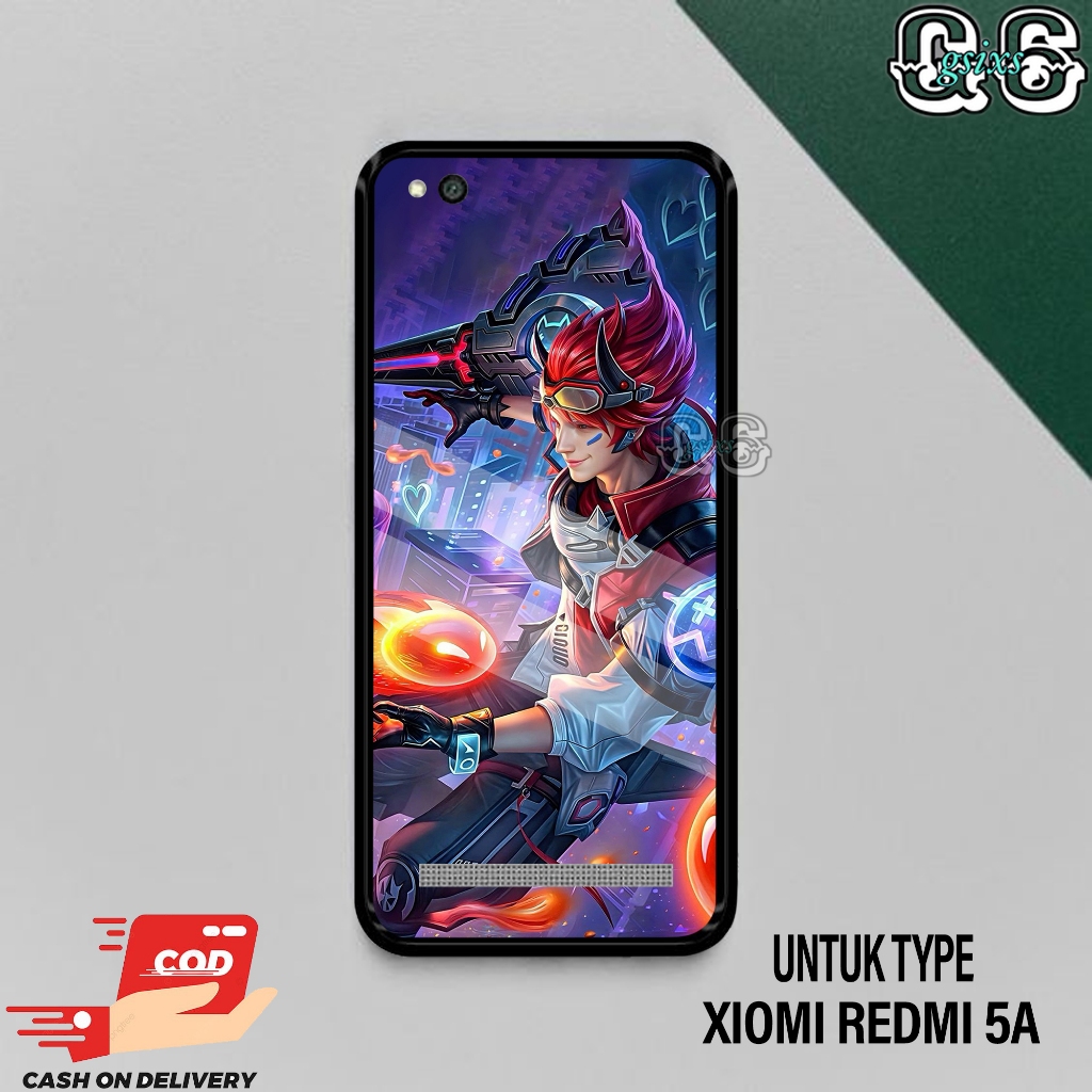 [gsixs_case]case xiaomi redmi 5a - case Glossy-Pelindung )case(ml)softcase hp-chp-casing hp-silikon-