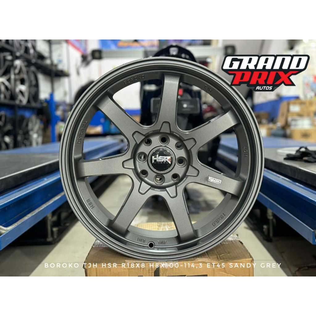 Promo Velg Mobil Termurah R18 Hsr Boroko Tjh Ring 18 Double pcd 4x100/4x114,3 Et45