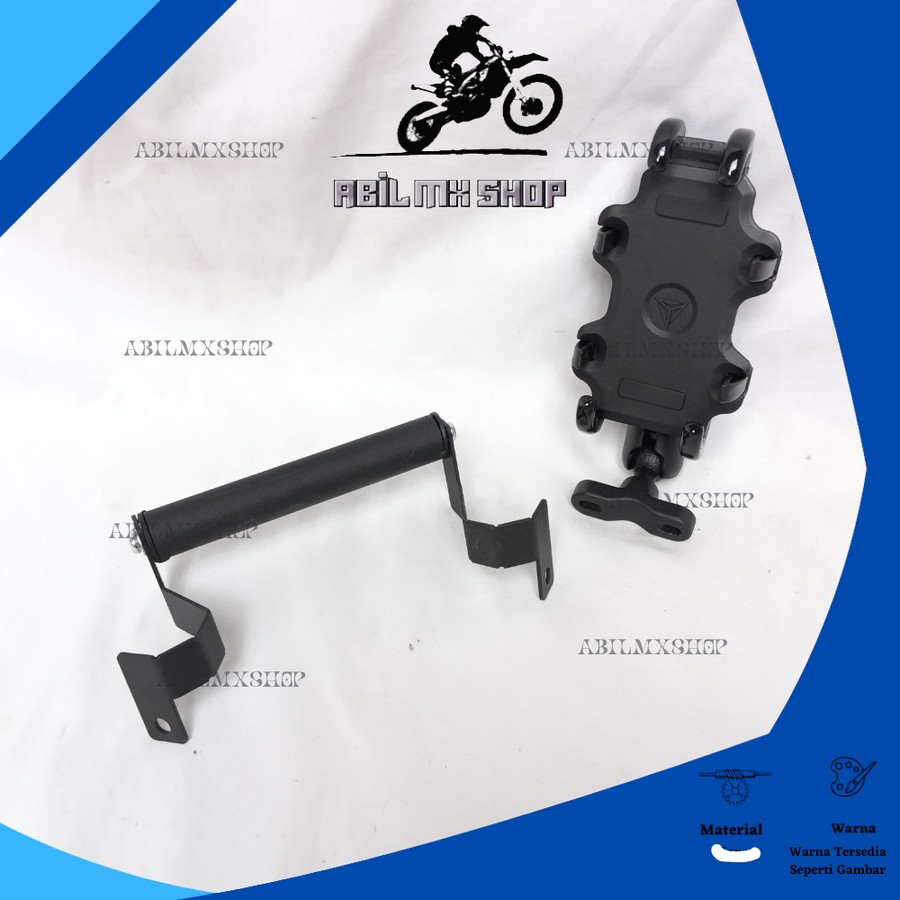 PAKET HOLDER GPS HP CBR 250 RR PHONE HOLDER MOTOWOLF ALUMUNIUM STANG MOTOR BRAKET BRACKET BREKET HOL