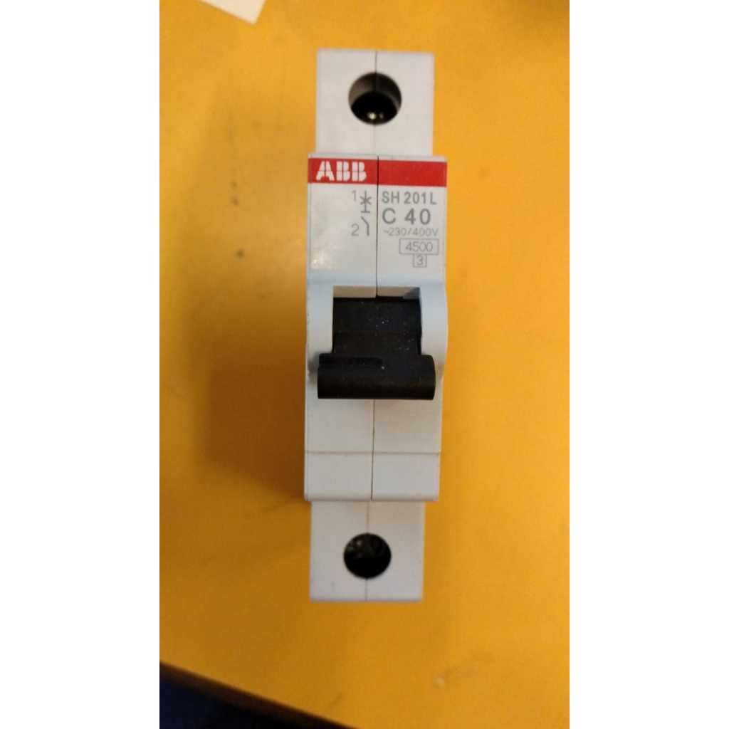 ABB MCB 4,5KA 1 Pole 40A Circuit Breaker