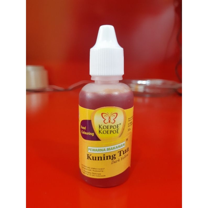 

Pewarna makanan kupu-kupu kuning Tua