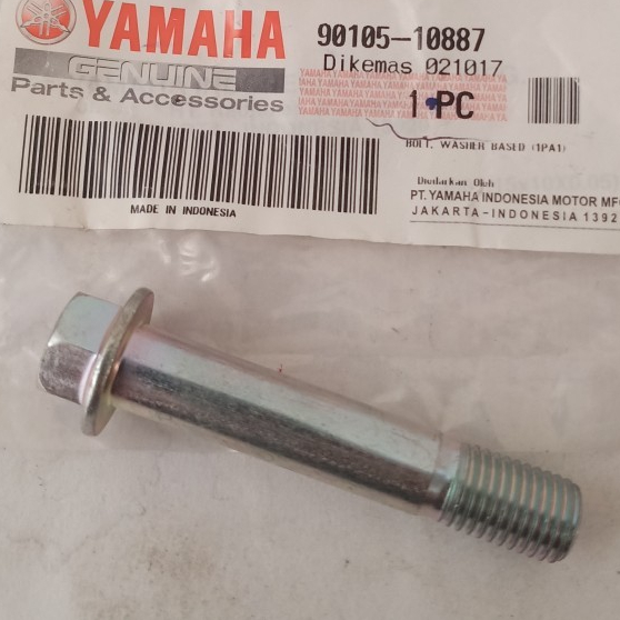 Baut 14 Unitrack, Sok Belakang, Tapal Kuda Yamaha Vixion NVL NVA BK8 R, R15, Xabre, Mt15, XSR 90105-