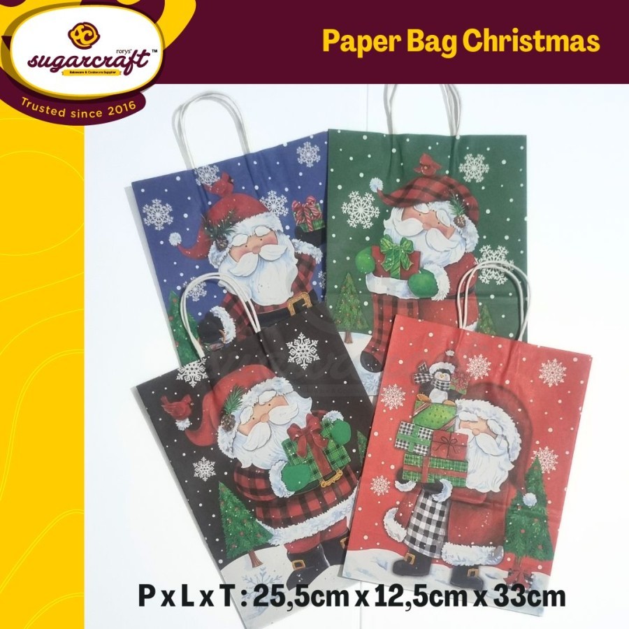 

Paper bag Natal goodie bag Christmas