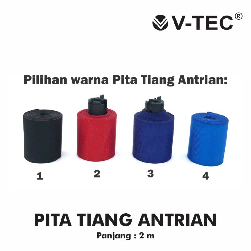 

V-TEC Pita Tiang Antrian