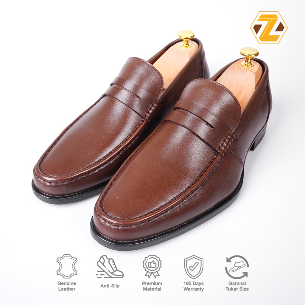 ZEGER Sepatu Kulit Formal Pria - Magni 505
