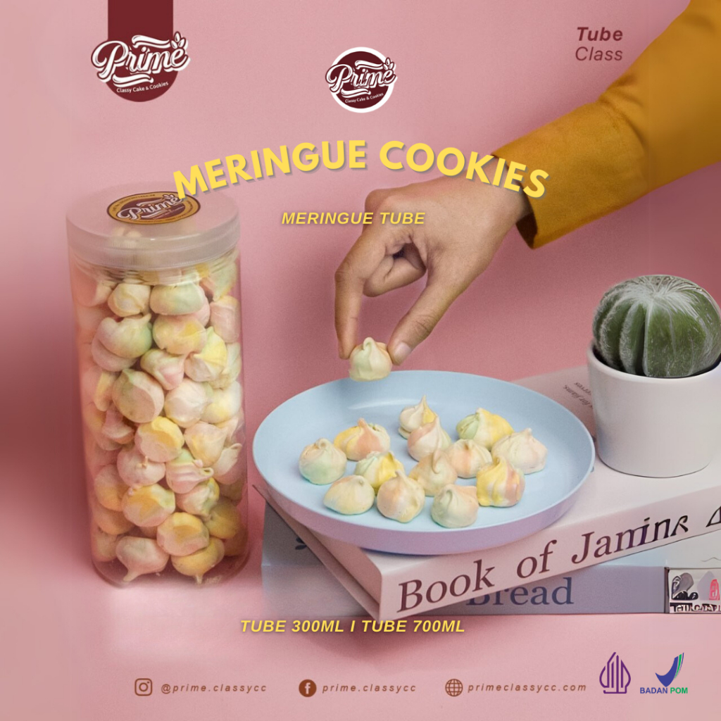 

Prime Cookies Kue Kering Lebaran Meringue Choco Chesse Tube Class