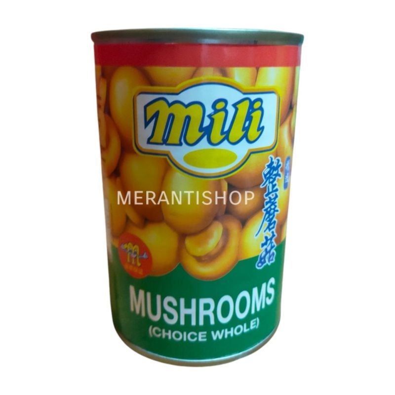 

Mili Champignons / Whole Mushroom Jamur Kancing 425gram