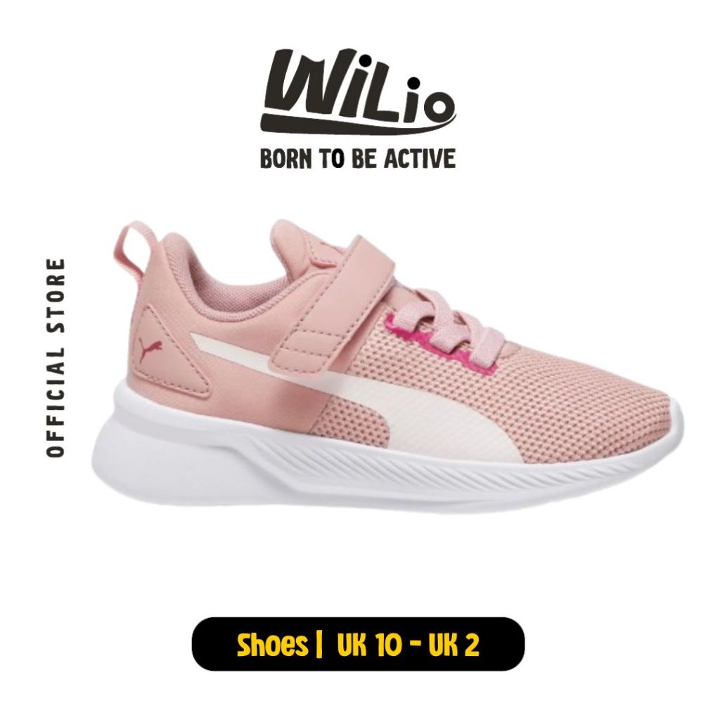 PUMA Flyer Runner V Ps Future Pink-Frosty Pin 19292943 - Sepatu Anak (Pink)