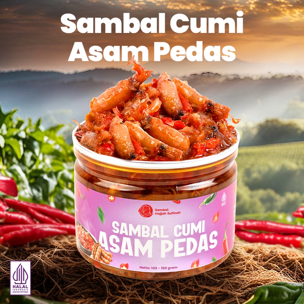 

Sambal Cumi Asam Pedas / Sambal Hajjah Sufinah