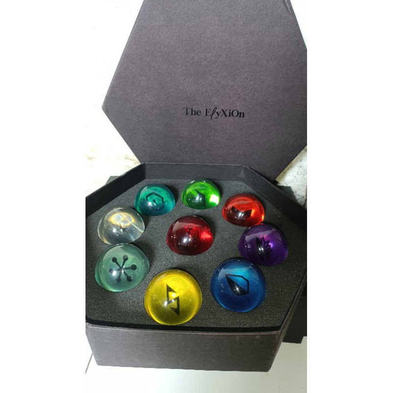 BOOKED LOH YA. EXO Orb the elyxion official fullset baekhyun chanyeol Sehun Chen lay kai Suho Xiumin