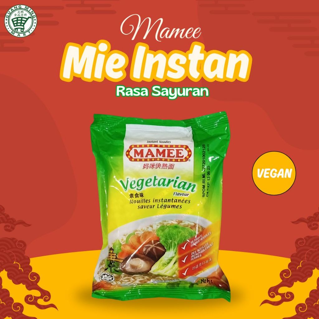 

MAMEE MIE INSTANT VEGETARIAN / MAMEE MIE VEGETARIAN PER-PACK