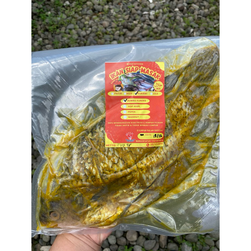 

Gurami Frozen Fresh Siap Masak