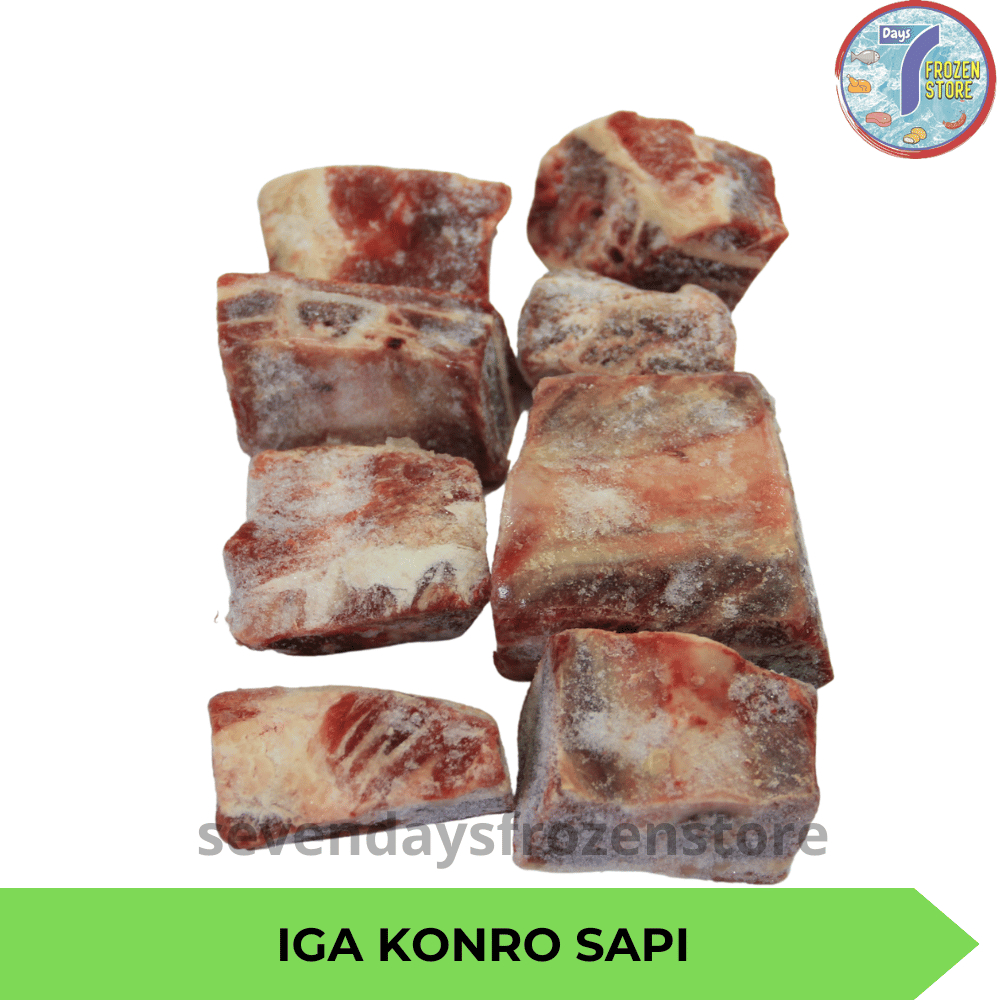 

Iga Konro Sapi | Back Ribs Sapi Beku Frozen Import kemasan 500 gr