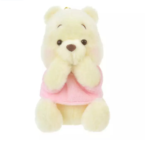 Boneka Winnie The Pooh Disney Original Japan Keychain Disneyland Plushie Toys Lucu Asli