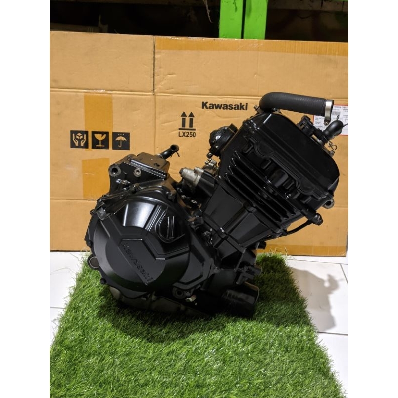 mesin engine Ninja 250 Fi injeksi segelundung 2 silinder normal