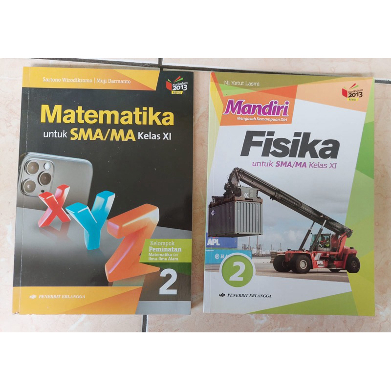 BUKU PAKET SMA SMP ERLANGGA MURAH PRELOVED