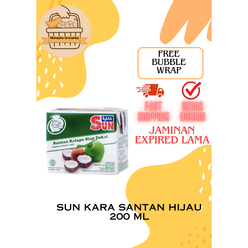 

Sun Kara Santan Hijau 200 ML