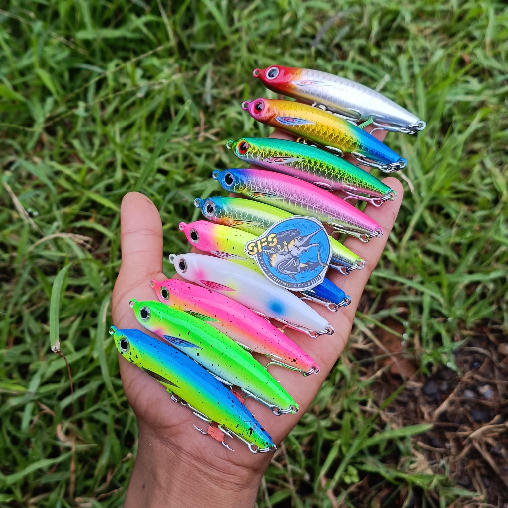 Minnow flutter minnow swimbait minnow sinking minnow 10gram minnow 8cm umpan pancing umpan casting m