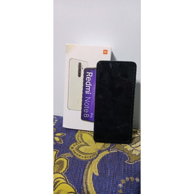 Redmi Not 8 pro Ram 6/64  Second normal tampa kendala mulus no lecet ( hp+dus)