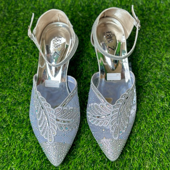 Sandal Pesta wanita SL-01 High Heels Model Selop sandal kondangan Size 37-42 bisa COD Karet Shoes