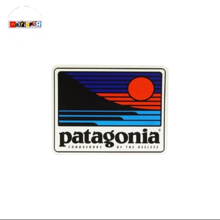 

sticker Patagonia conquerors of useless logo stiker
