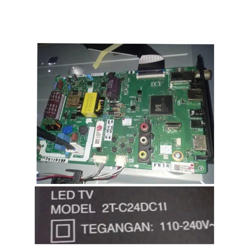 Mainboard Tv LED SHARP 2T-C24DC1I 2T C24DC1I