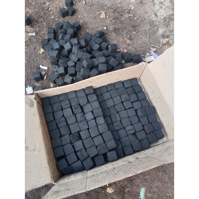 Arang briket 1 kg / arang untuk sate