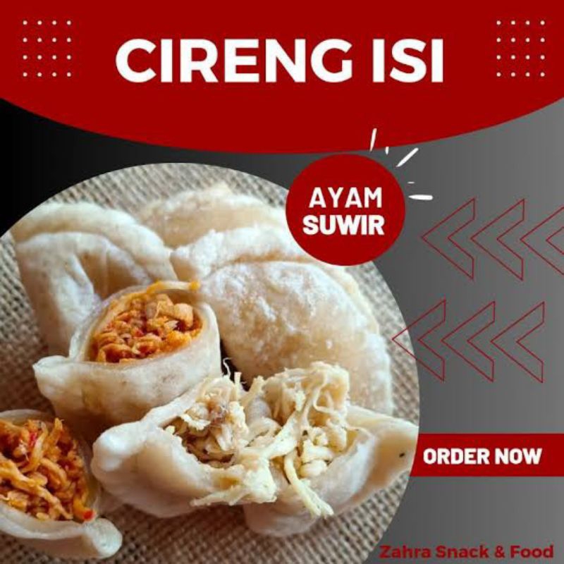 

cireng ayam original / pedas mercon